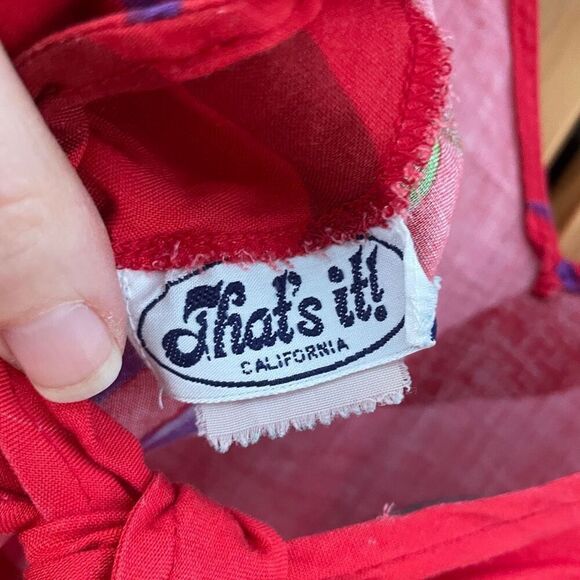 Vintage 1970s Floral Romper Jumpsuit - Picture 5 of 12